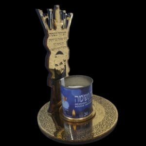 מעמד זיכרון יחיד "דגם נר מלכות"