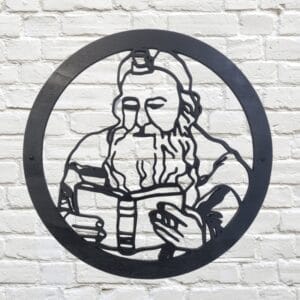 תמונה בחיתוך לייזר - רבי מאיר בעל הנס