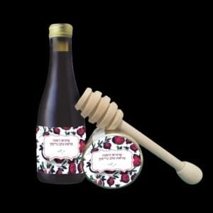 בקבוק יין + דבש ולקקן