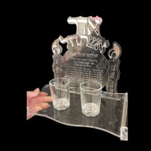 פמוט "דגם אשת חיל" נרות שמן